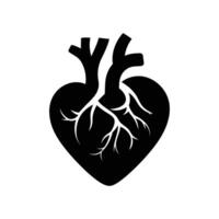 Heart Shaped Icon Art Graphic Design for Apps vector