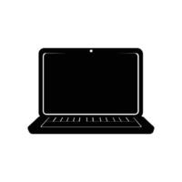 The Versatile Laptop Computer Device for Home and Business vector