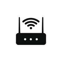 Wireless Router Icon A Design for Digital Interfaces vector