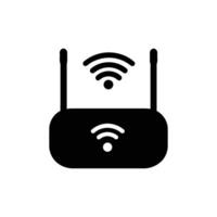 Router Icon for Apps and Websites Illustration vector