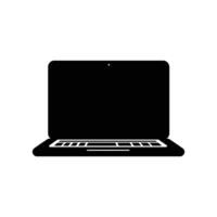 A Sleek and Modern Laptop Computer On White Background vector