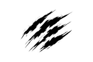 Abstract Scratch Marks Claw Shreds Illustration Design vector