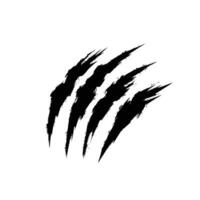 A Set of Claw Scratches for Use in Design vector