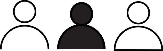 User profile login icon. invalid user profile symbol. Warning, alert and issue user icon. User profile icon in trendy flat sign design. vector