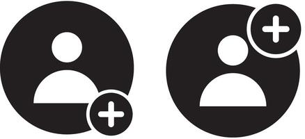 user profile avatar with account symbol. Add new user icon set vactor illustration vector