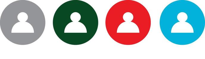 Person profile avatar with account symbol. checked user profile account approved icon vactor illustration vector