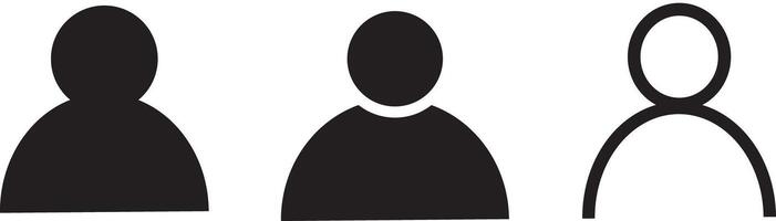 profile social media profile photo symbol sign . profile and User Icon . vector