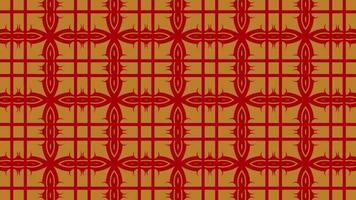abstract pattern background animation yellow and red video
