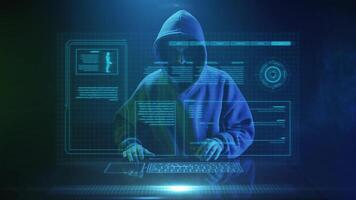 cybercriminal hacker happy to be hacked video