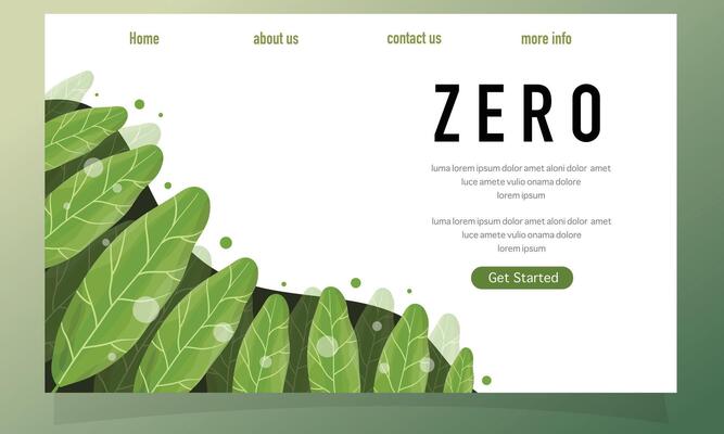 Vibrant Green Leaf Nature Background