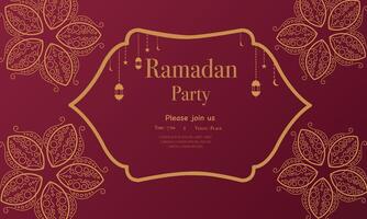 Ramadan Background for Digital and Print Design vector