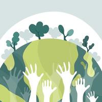 Everyday Habits That Help the Ozone Layer vector