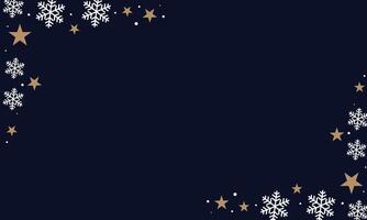Night Sky with Stars Background vector