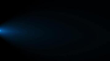Blue Flash Light Source Animation from Left to Right video