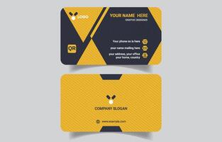 Unique Design Business Card Template vector