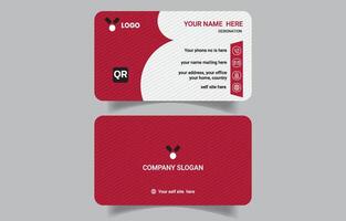 Modern Realistic Business Card design Template vector
