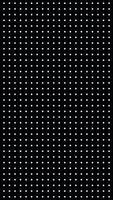 Pattern of White Dots on Black Background for Graphic Design. Concept of Minimalist Art, Simple Dots, Abstract Texture, Black and White Contrast, Monochrome Design Element. Vertical shot vector
