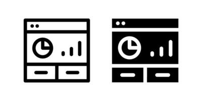 A modern icon set showcasing dashboard UI symbols, suitable for technology and app designs. vector