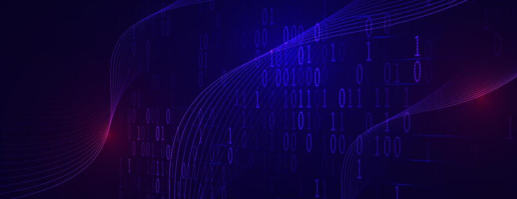 abstract digital background with lines and dots