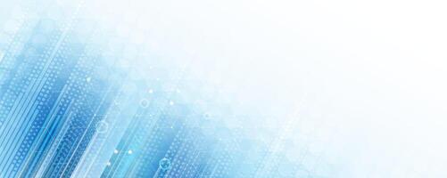 abstract blue technology background vector