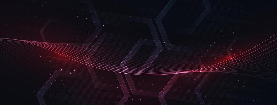 abstract background with red lines and lines