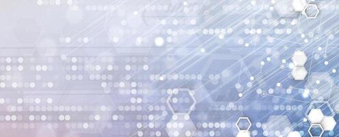 abstract background with white and blue dots vector