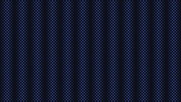 Halftone gradient square dots abstract background with vibrant blue black glow backdrop vector