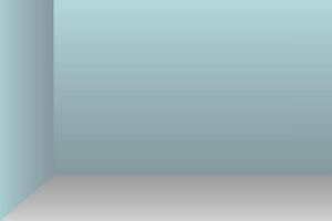 Minimalist Illustration of an Empty Room and Space with Soft Gradients for Interior backdrop, background vector
