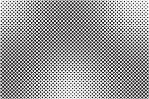 Halftone pattern design with black dots in a grid shading depth and textured surface effect backdrop and background vector