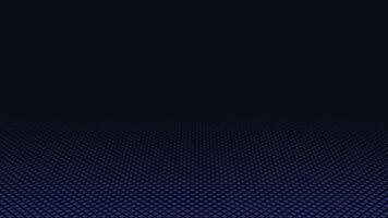 Blue square dots halftone gradient effect with dark blue background vector
