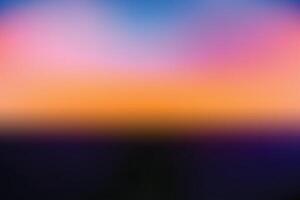 Gradient background from soft pinks and oranges to deep purple and black, resembling a sunset sky vector