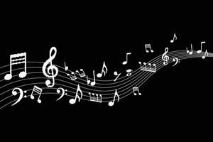 Pixel music note retro ar. Pixel audio design element separated, 8-bit sound melody symbol vector