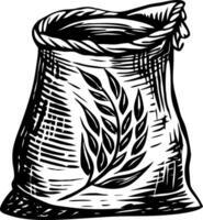 A hand drawn illustration of floor stack vector