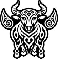A filled style icon showing golden calf vector