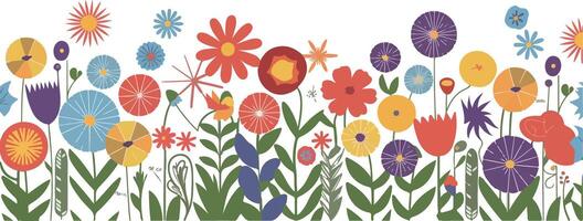 light and airy flower bloom design in gentle tones vector