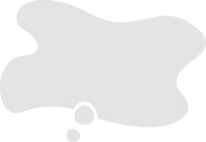 Negative Speech bubble Design On White Background vector
