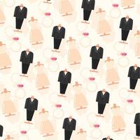 Mannequins and rings. vector