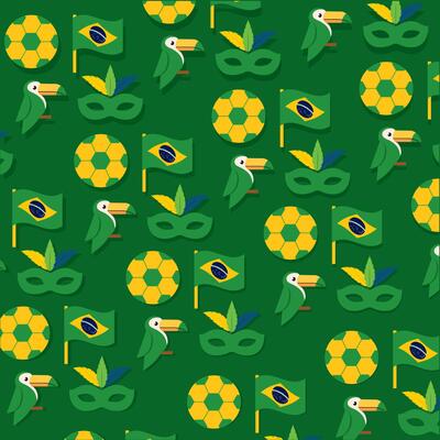 Toucan and soccer mask mix.