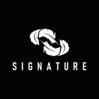 feather logo design, simple black silhouette concept of bird feathers and as a symbol brand design template illustration vector
