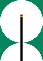 Background art abstract magic stick unique design vector