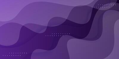 Abstract colorful purple liquid 3D background. Minimal wave pattern banner background. Eps10 vector