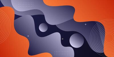 Abstract background with soft gradient color wave pattern and dynamic shadow in the background. background for wallpaper. eps10 vector
