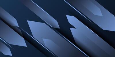 Abstract dynamic blue color background. Simple overlapping shape pattern. Eps10 vector