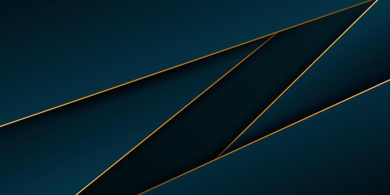 Modern abstract dark blue 3D background. Triangle lines on bright colored geometric design. Cool paper cut background illustration. eps10