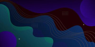 Wave pattern background with dark gradient color and stripes on the background. eps10 vector