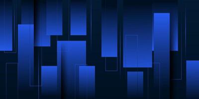 Blue background with square overlapping design. Decorative shadow design with simple style with lines. Best design for your advertisement, poster, banner. Eps10 vector