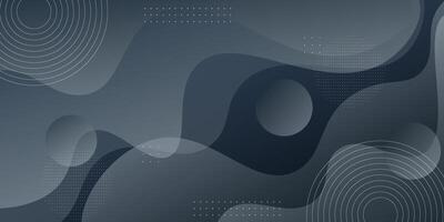 Abstract dark wave 3D background. Geometric wave pattern and shadow. Realistic 3D wave background. eps10 vector