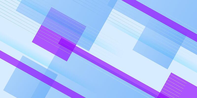 Abstract geometric blue and purple square themed overlapping background for graphic design. Eps10