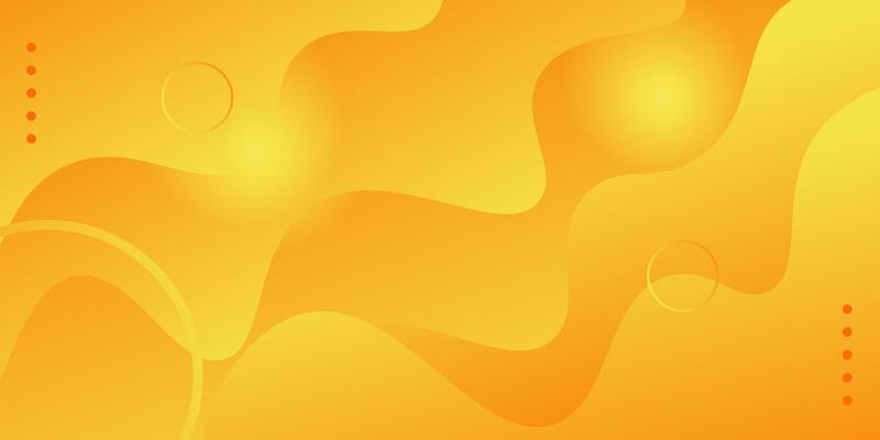 Abstract colorful wave orange 3D background. Liquid light and wave shape pattern design.