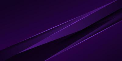 Abstract overlapping triangle dark purple gradient background. Modern frame paper cut pattern. Eps10 vector